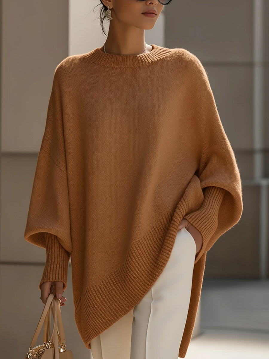 Anneta | Oversized Poncho Sweter