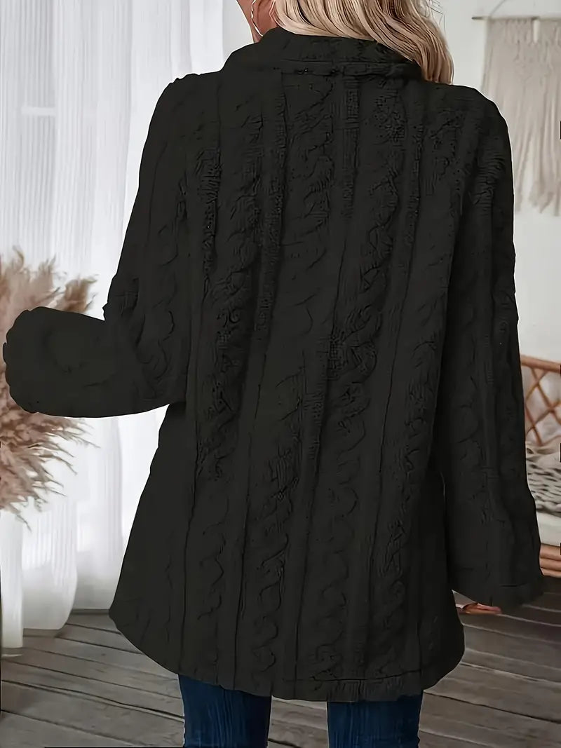 Alison™ - Texturierten Wintermantel