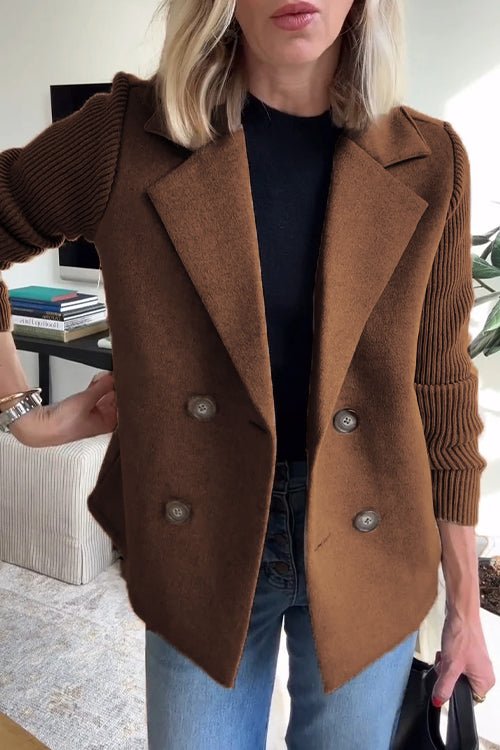 Nita - Eleganter Blazer mit Strickärmeln
