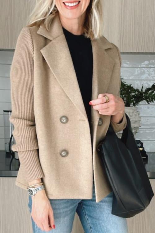 Nita - Eleganter Blazer mit Strickärmeln