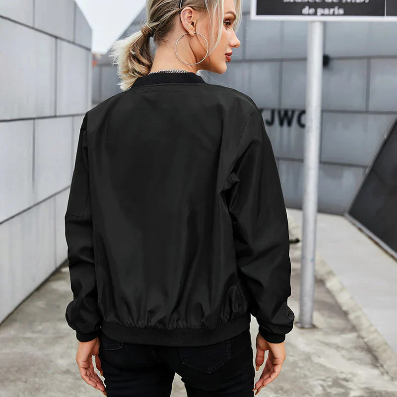 Bec - Langärmlige Bomberjacke für Frauen