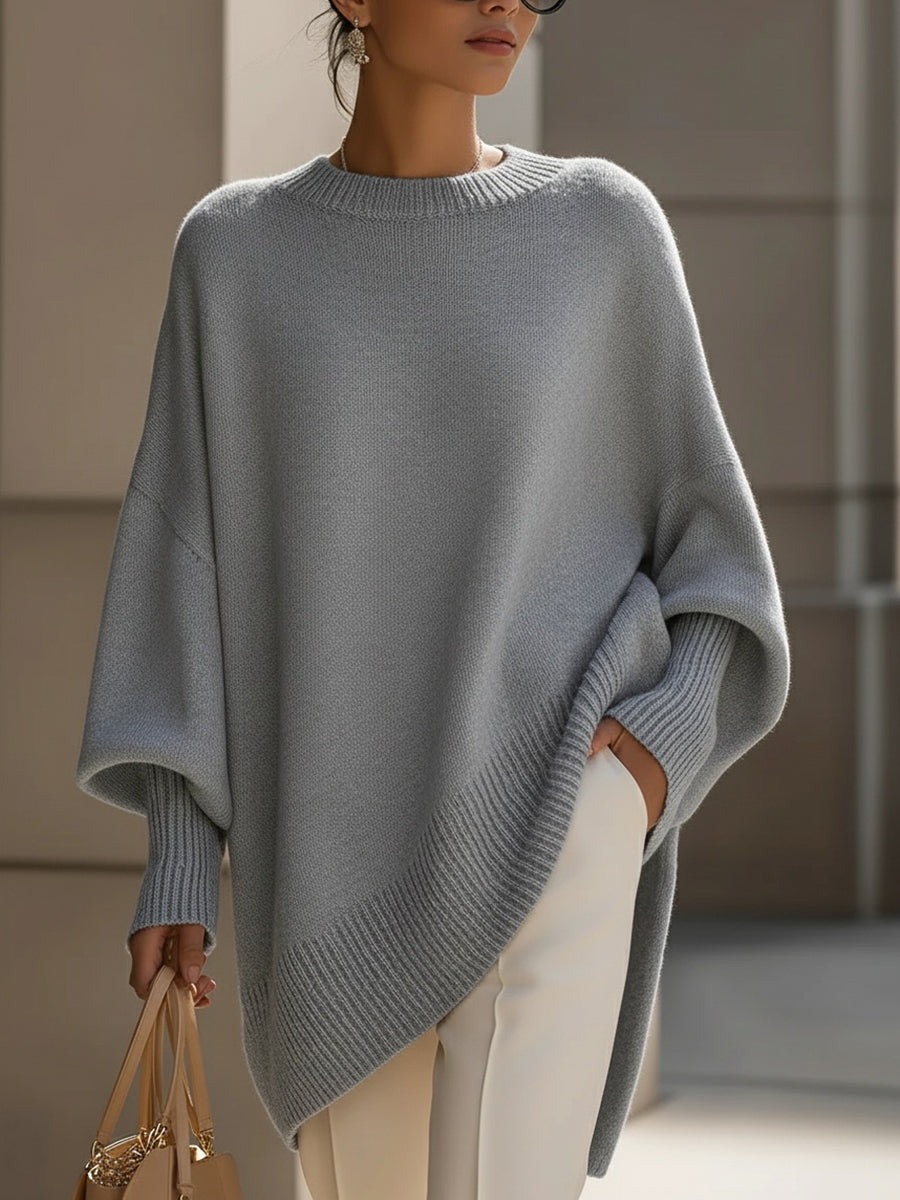 Anneta | Oversized Poncho Sweter
