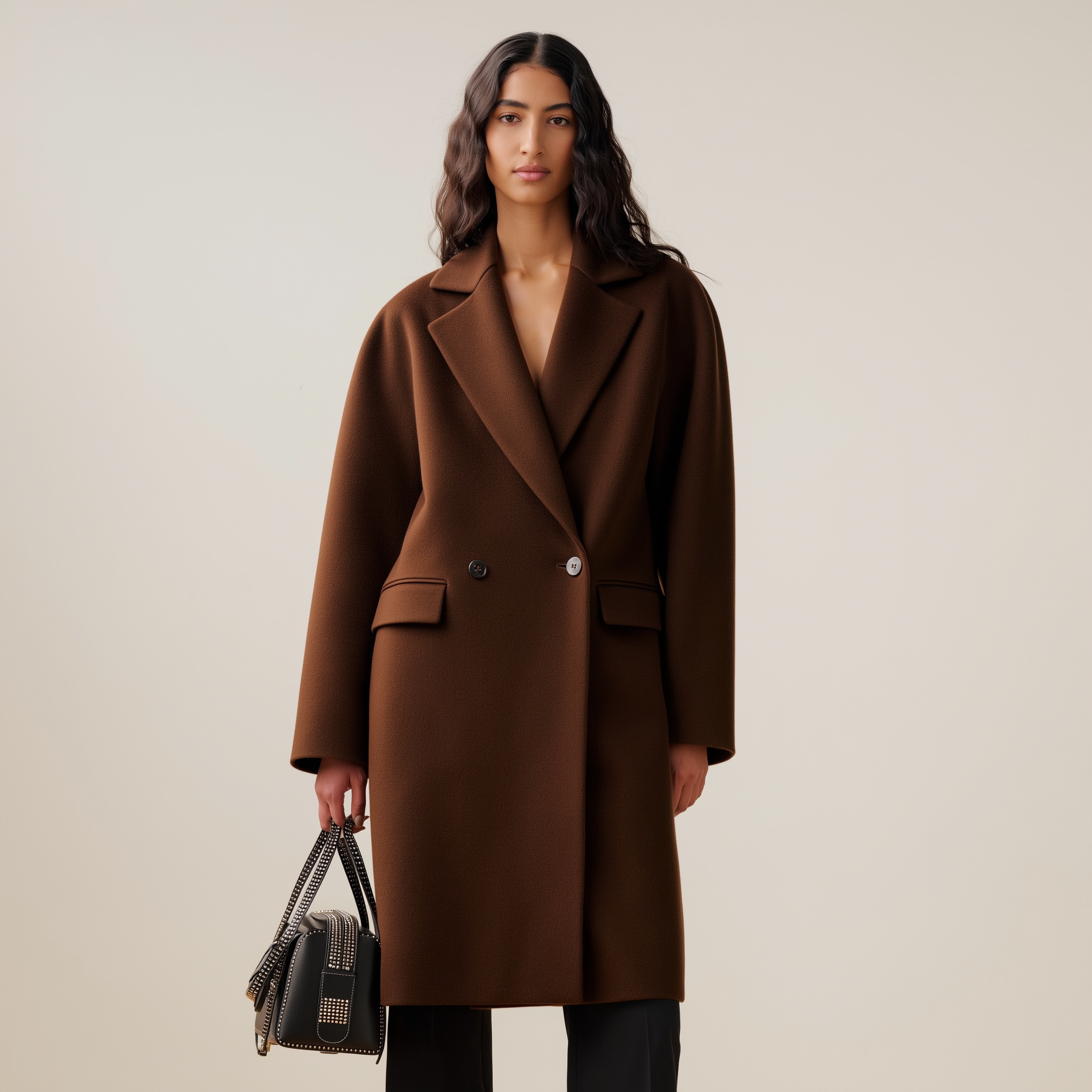 Celina™ - Luźny płaszcz o średniej długości