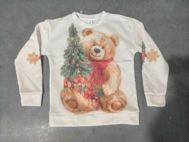 Elena – Sweter bożonarodzeniowy z świątecznymi detalami