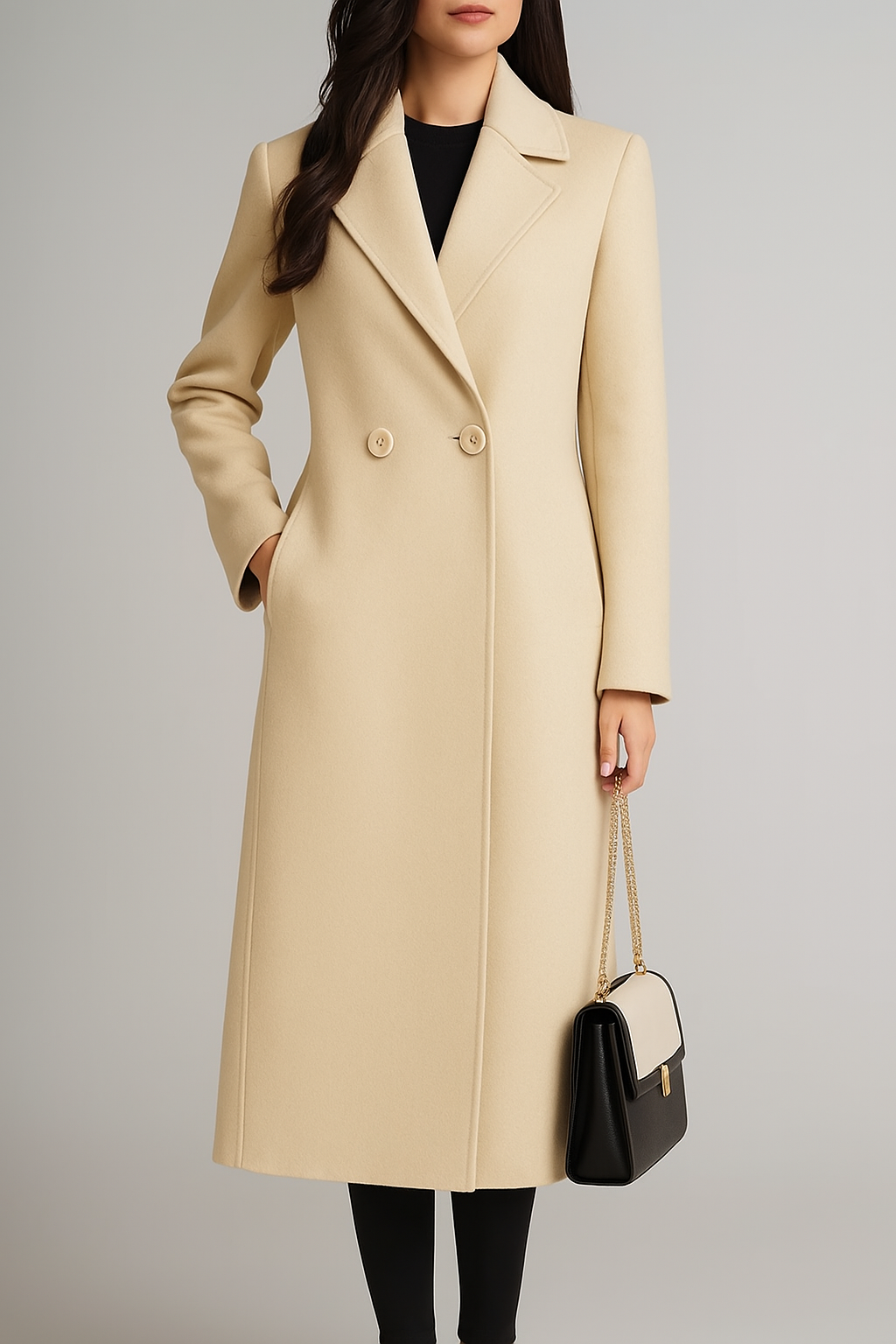 Celina™ - Luźny płaszcz o średniej długości