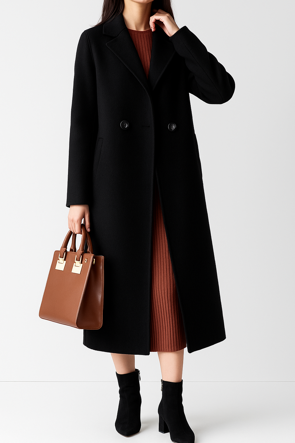 Celina™ - Luźny płaszcz o średniej długości