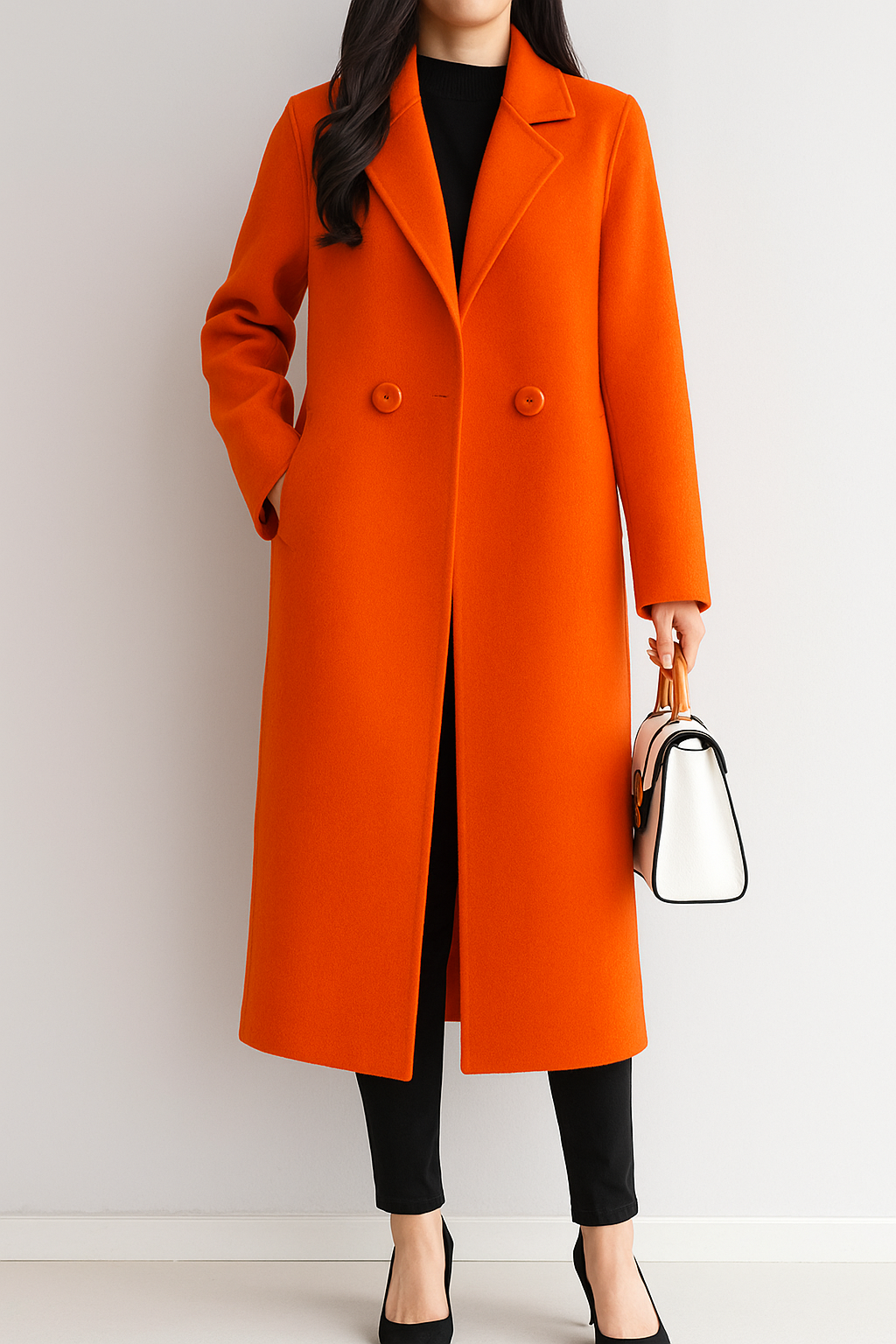 Celina™ - Luźny płaszcz o średniej długości