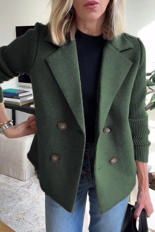 Nita - Eleganter Blazer mit Strickärmeln